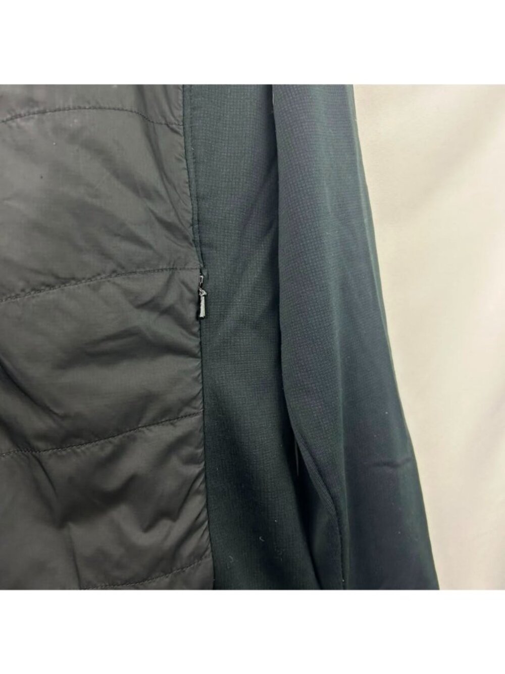 The North Face Jacket Womne's Size Medium Black Down Hybrid Full Zip Primaloft - Picture 12 of 13